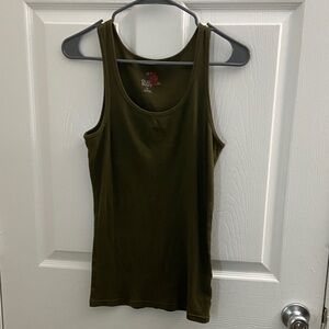 Old Navy Dark Olive Tank Top
